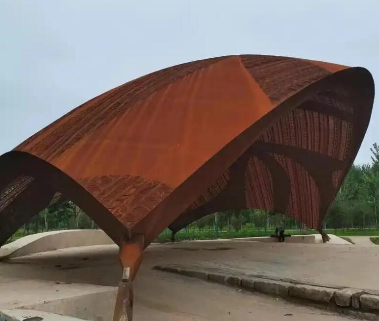 陕西耐候钢幕墙案例